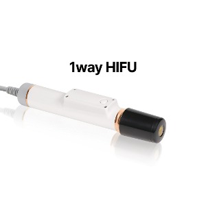 1개 카트리지 1shot 출력 1way HIFU 핸드피스 (깊이 옵션)